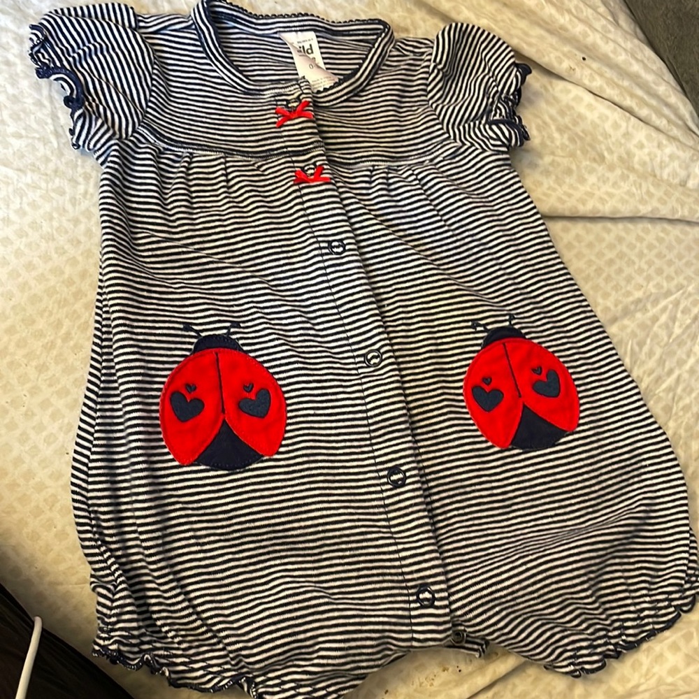 One piece baby outfit
